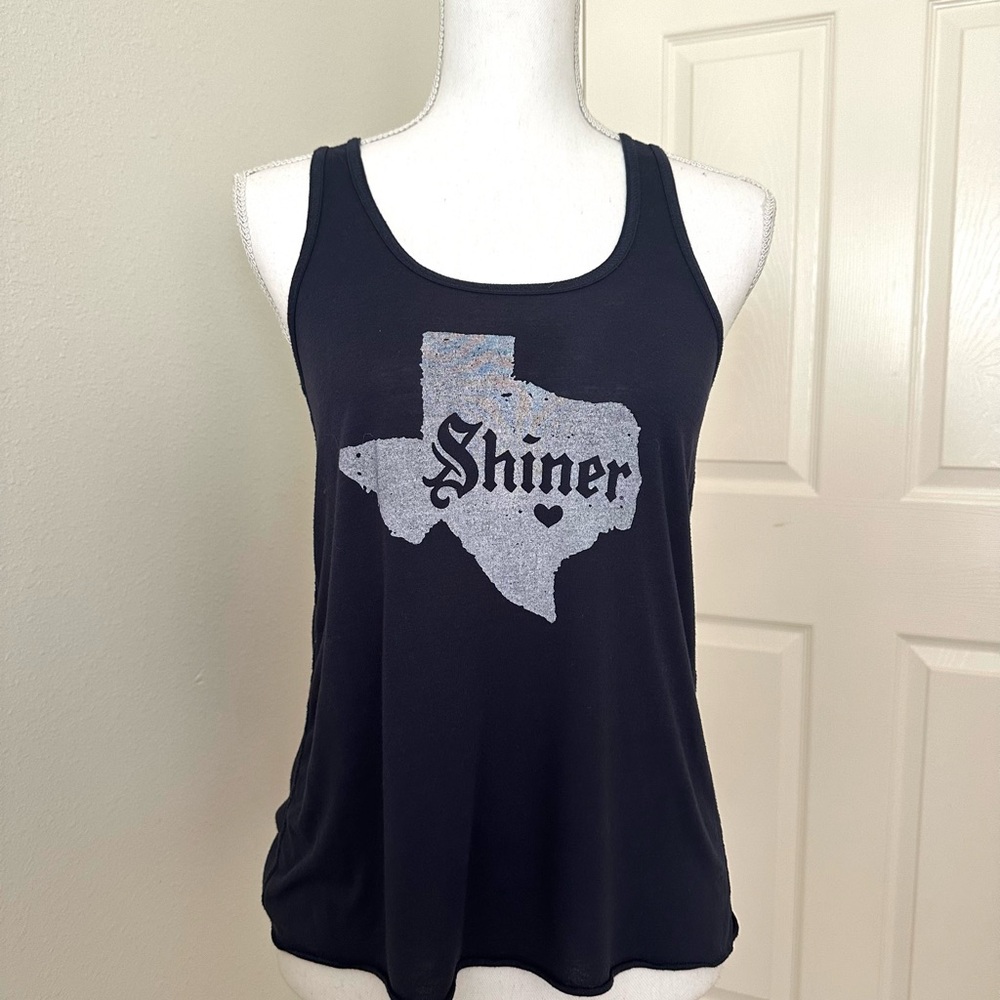 Women’s Navy Blue Shiner Bock Tank Top